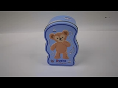 Персонализированный металлический оловянный контейнер для индивидуальной оловянной упаковки